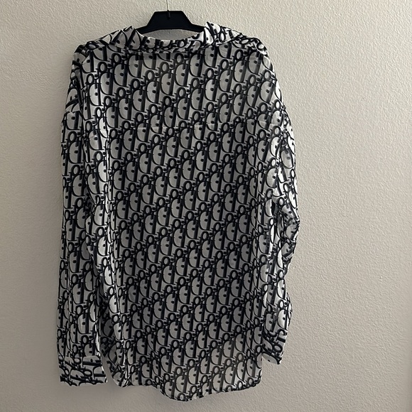 Christian Dior chiffon blouse